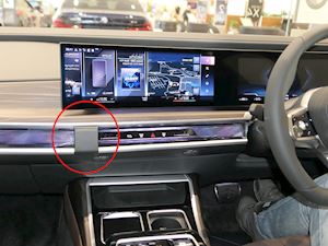 Brodit ProClip Angled mount for BMW i7 G70 2023-2025  